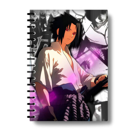 Caderno Sasuke Uchiha – 96 Folhas Pautadas Anime