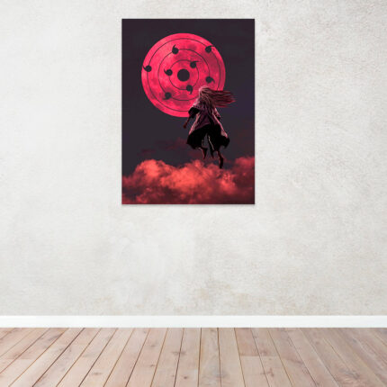 Quadro Madara Uchiha 20x30cm – Naruto Arte Oficial