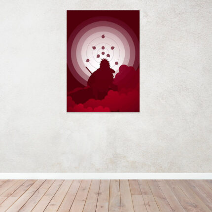 Quadro Decorativo Madara Uchiha 20x30cm – Naruto Geek